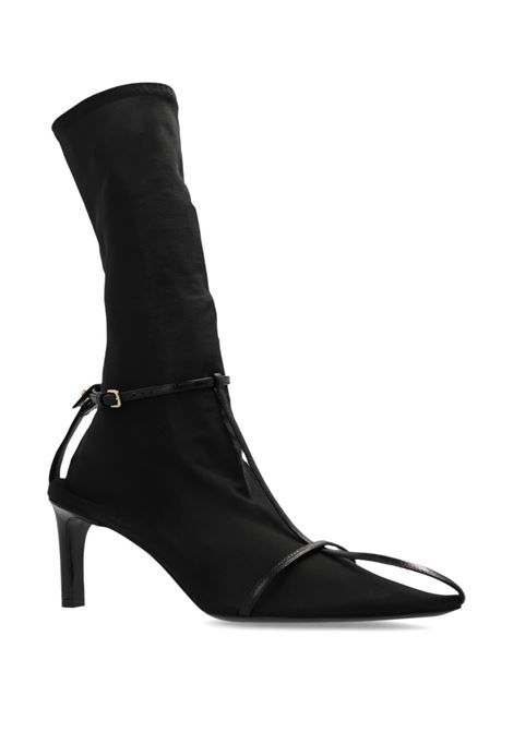 Stivali a calzino con cinturini in nero Jil sander - donna JIL SANDER | J16WU0037P4864001